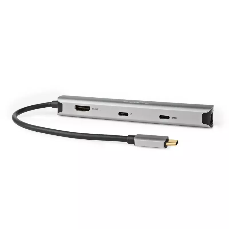 Nedis CCBW64230AT02 klēpjdatora dokstacija USB 3.2 Gen 1 Type-C 4K Ultra HD