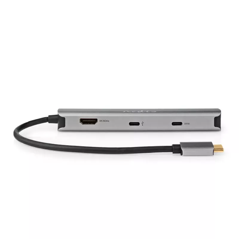 Nedis CCBW64230AT02 klēpjdatora dokstacija USB 3.2 Gen 1 Type-C 4K Ultra HD