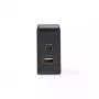 Mobilās ierīces lādētājs Nedis WCPD45W100BK Universāls Melns USB Iekštelpām