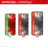 Displex ekrāna aizsargs + maciņš Samsung Galaxy S22/S23, Eco montāžas rāmis, izturīgs pret skrāpējumiem