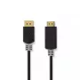 Video kabeļa adapteris Nedis CCBW37100AT10 1m DisplayPort–HDMI, melns