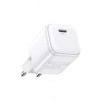 Iekštelpu lādētājs Ugreen 15324 universāls balts maiņstrāva 1 USB Type-C ports