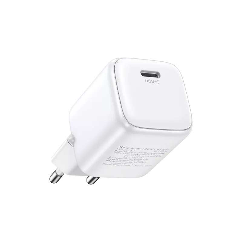 Iekštelpu lādētājs Ugreen 15324 universāls balts maiņstrāva 1 USB Type-C ports