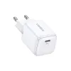Iekštelpu lādētājs Ugreen 15324 universāls balts maiņstrāva 1 USB Type-C ports