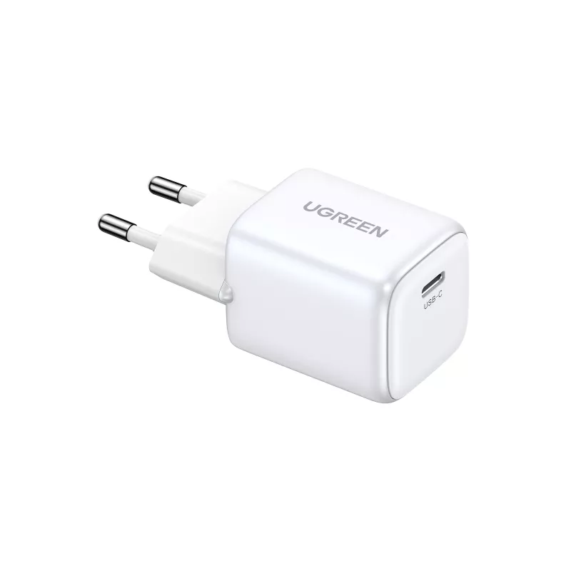 Iekštelpu lādētājs Ugreen 15324 universāls balts maiņstrāva 1 USB Type-C ports