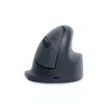 R-Go Tools Verticalā pele R-Go HE Basic, ergonomiska pele, vidēja (plaukstas izmērs ≥ 185 mm), labročiem, Bluetooth, pelēka