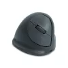 R-Go Tools Verticalā pele R-Go HE Basic, ergonomiska pele, vidēja (plaukstas izmērs ≥ 185 mm), labročiem, Bluetooth, pelēka