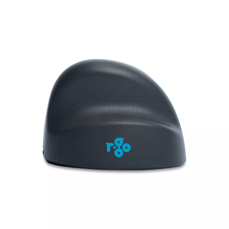R-Go Tools Verticalā pele R-Go HE Basic, ergonomiska pele, vidēja (plaukstas izmērs ≥ 185 mm), labročiem, Bluetooth, pelēka