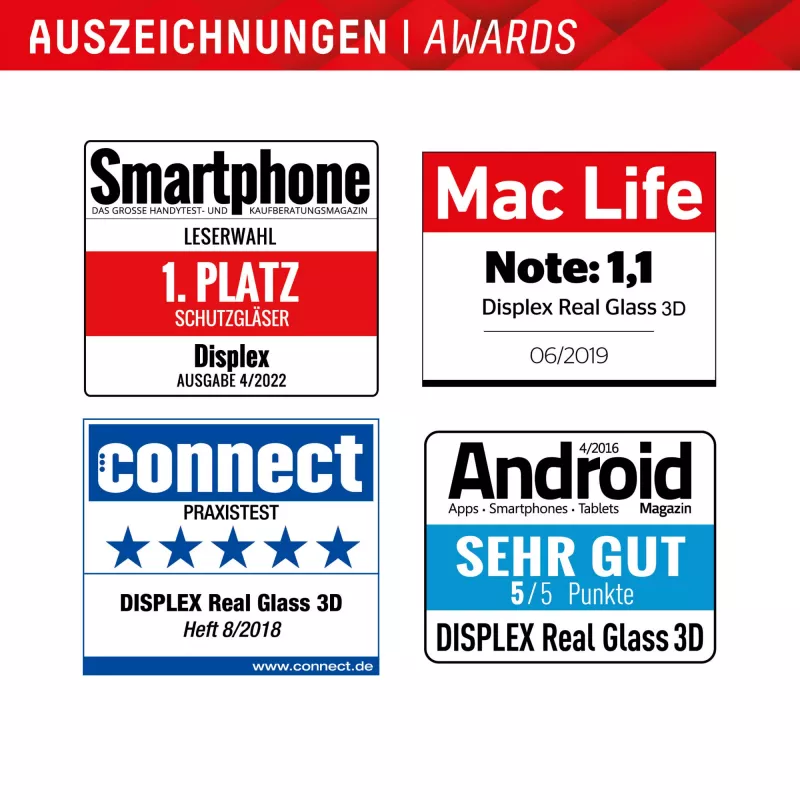 Displex pilna pārklājuma ekrāna aizsargs (10H) Apple iPhone 15 Plus/15 Pro Max, Eco montāžas rāmis, pilns pārklājums
