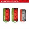 Displex pilna pārklājuma ekrāna aizsargs (10H) Apple iPhone 15 Plus/15 Pro Max, Eco montāžas rāmis, pilns pārklājums