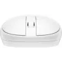 HP 240 Lunar balta Bluetooth pele, piemērota abām rokām, optiskā, Bluetooth, 1600 DPI, balta