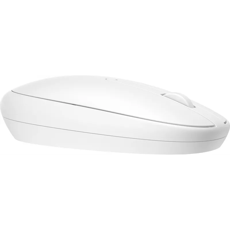 HP 240 Lunar balta Bluetooth pele, piemērota abām rokām, optiskā, Bluetooth, 1600 DPI, balta