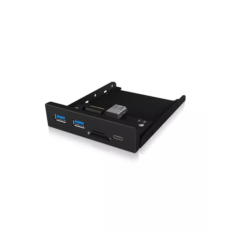 Hub ICY BOX IB-HUB1417-i3 Melns