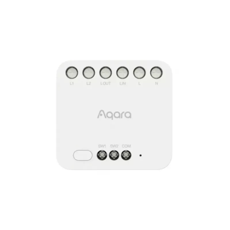 Smart Home Divu kanālu releja modulis, Aqara DCM-K01, 2 kanālu vadība