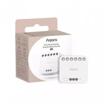 Smart Home Divu kanālu releja modulis, Aqara DCM-K01, 2 kanālu vadība
