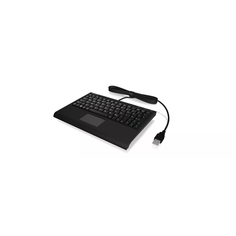 KeySonic ACK-3410 (DE) klaviatūra Birojs USB QWERTZ Vācu Melna