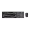 Trust Ody II tastatūra ar peli Birojam RF Bezvadu QWERTZ vācu melna