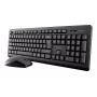 Trust Primo tastatūra ar peli birojam RF bezvadu QWERTZ vācu melna