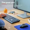 Trust Primo tastatūra ar peli birojam RF bezvadu QWERTZ vācu melna