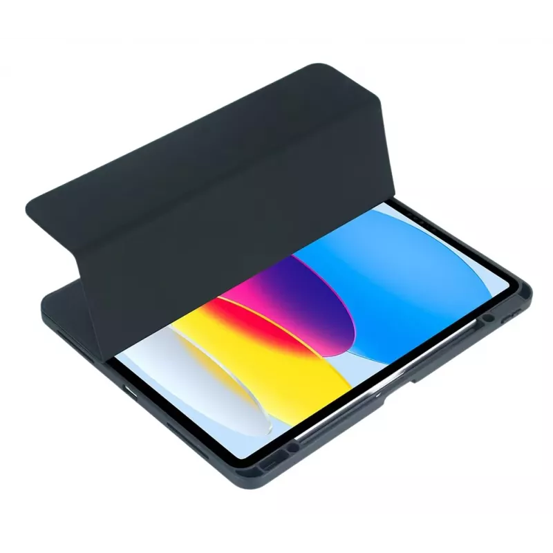 DEQSTER 40-2000075 planšetdatora maciņš 27.9 cm (11 collas) Folio melns