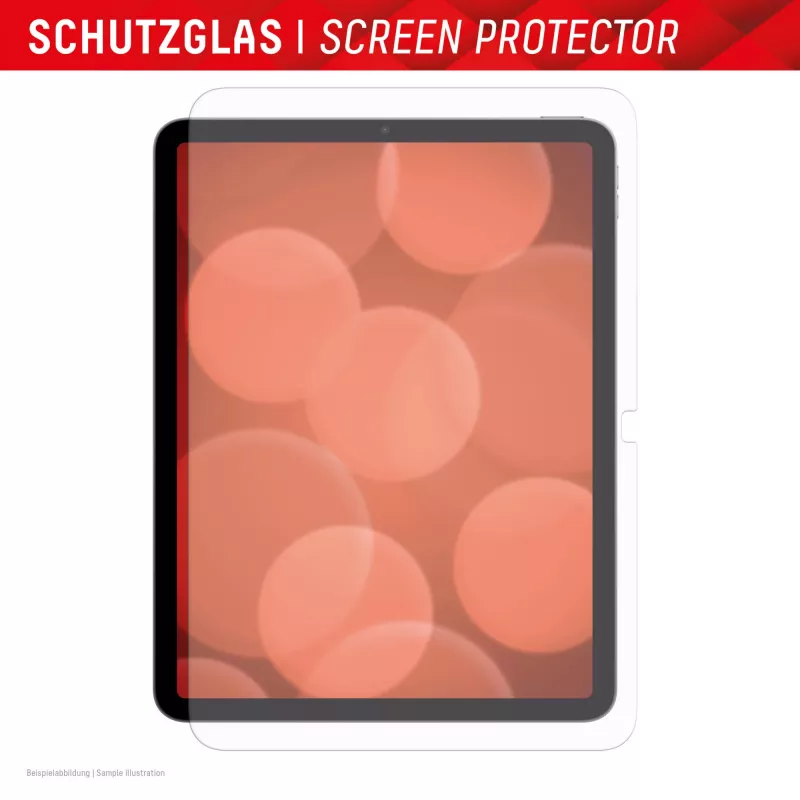 Displex planšetdatora stikls (9H) Apple iPad Air 11 inch (2024/2025), Eco montāžas rāmis, neplīstošs, īpaši plāns, neredzams