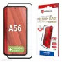 Displex Premium ekrāna aizsargs (pilns pārklājums, 10H) Samsung Galaxy A56, Eco montāžas rāmis, pilns pārklājums