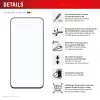 Displex Premium ekrāna aizsargs (pilns pārklājums, 10H) Samsung Galaxy A56, Eco montāžas rāmis, pilns pārklājums