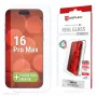 Displex ekrāna aizsargs + maciņš Apple iPhone 16 Pro Max, Eco montāžas rāmis, izturīgs pret skrāpējumiem