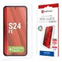 Displex ekrāna aizsargs (10H) Samsung Galaxy S24 FE, Eco montāžas rāmis, izturīgs pret skrāpējumiem
