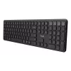 Trust Vaiya tastatūra Mājai/Birojam RF bezvadu + Bluetooth QWERTZ vācu melna
