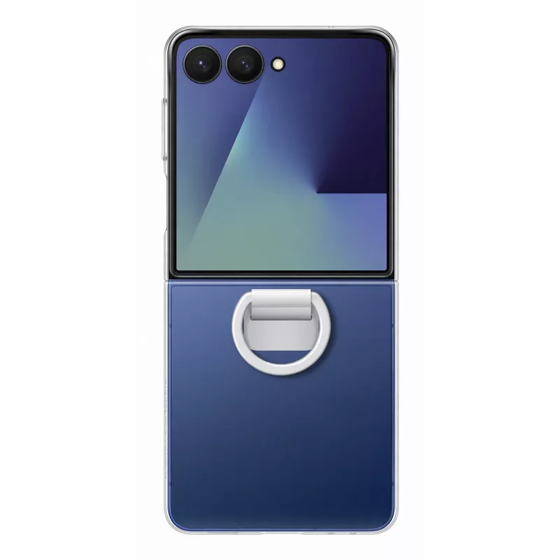 Samsung Galaxy Z Flip7 aizsargmaciņš — caurspīdīgs, modelis EF-QF766CTEGWW