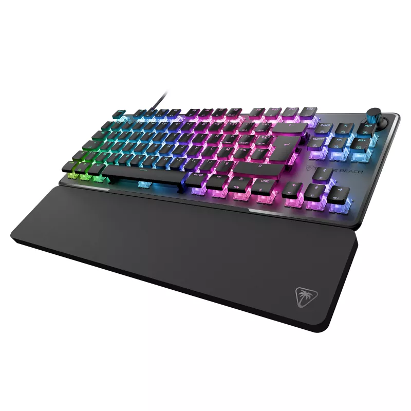 Turtle Beach Vulcan II TKL Pro tastatūra Gaming USB AZERTY Melna