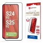 Displex Premium ekrāna aizsargs (pilns pārklājums, 10H) Samsung Galaxy S25 FE/S24 FE, EASY-ON® Eco montāžas rāmis, pilns pārklājums