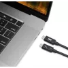 Thunderbolt kabelis OWC OWCCBLTB4C2.0M 2m 40 Gbit/s melns