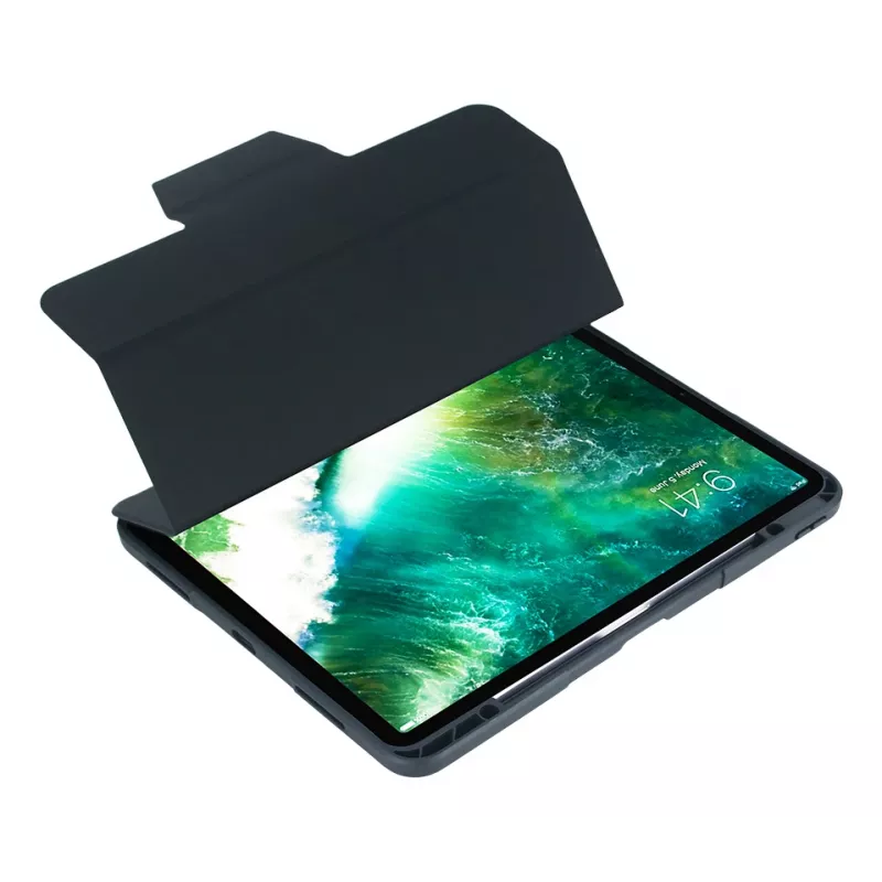 DEQSTER 40-2000078 planšetdatora futrālis 33 cm (13 collu) Folio melns