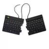 R-Go Tools ergonomiskā tastatūra R-Go Split Break v2 ar pārtraukumu programmatūru, ergonomiski sadalīta tastatūra, QWERTZ (DE), vadu savienojums, melna
