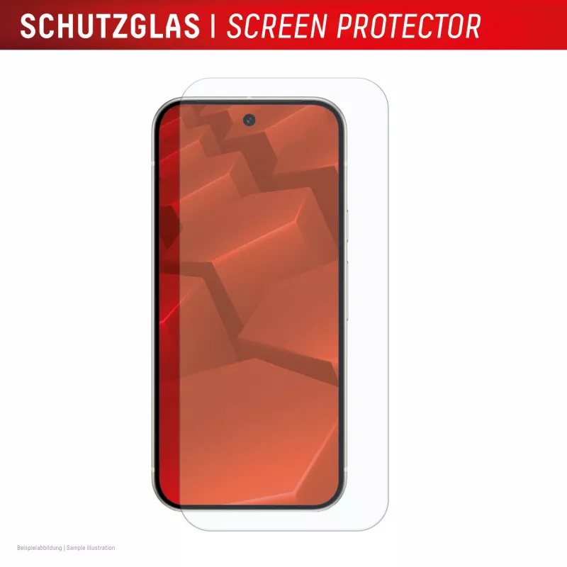 Displex ekrāna aizsargs (10H) Google Pixel 9a, Eco montāžas rāmis, izturīgs pret skrāpējumiem