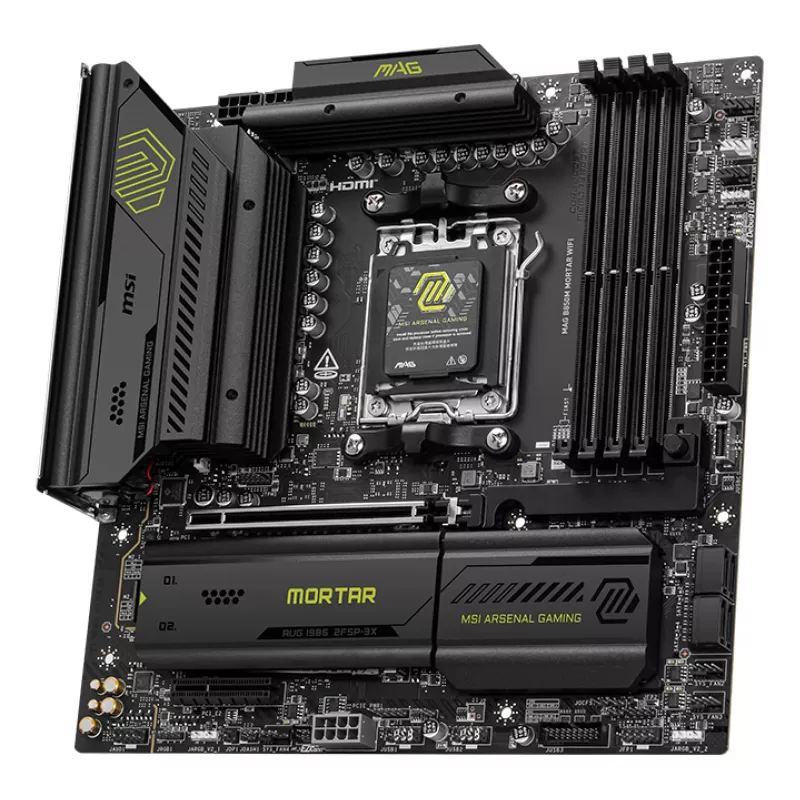 MSI MAG B850M MORTAR WIFI mātesplate AMD B850 Socket AM5 micro ATX