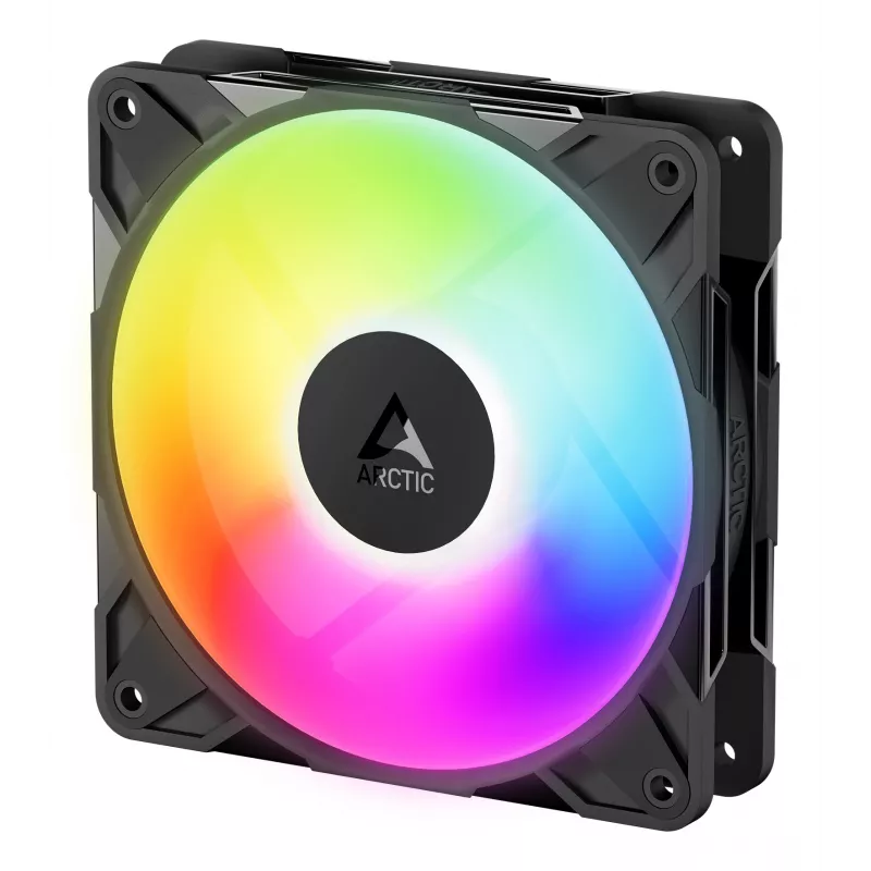 ARCTIC Freezer P12 Pro Reverse A-RGB - 3 iepakojumā Datora korpusa ventilators 12 cm Melns 3 gab.
