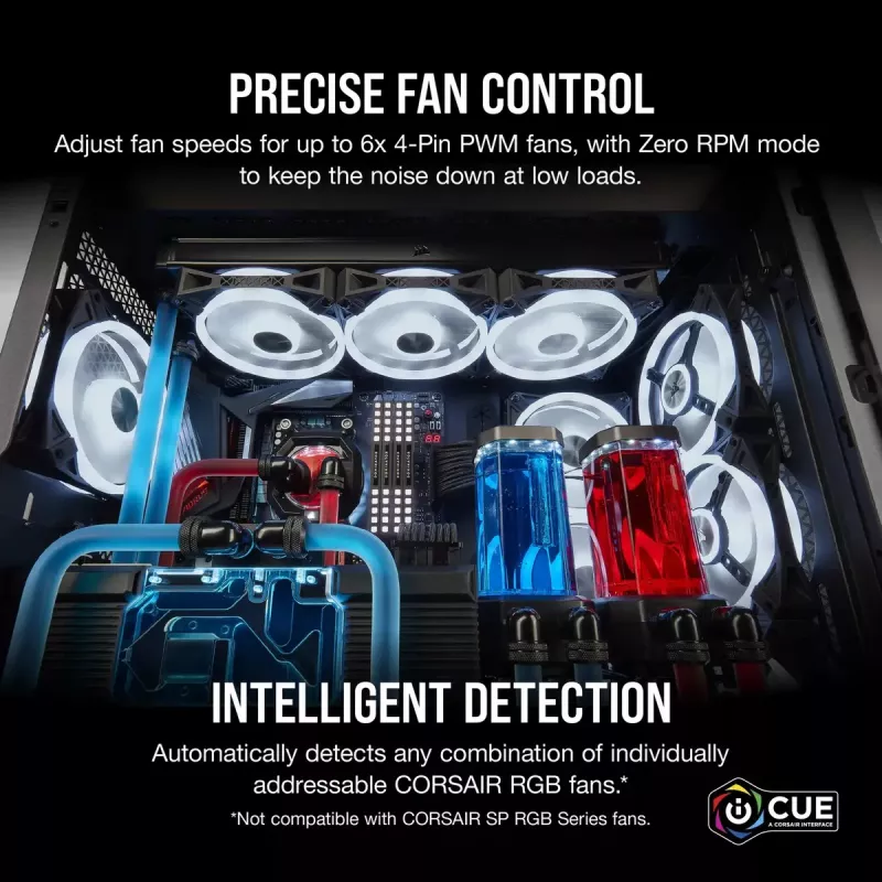 Ventilatora ātruma regulators Corsair iCUE Commander Core XT