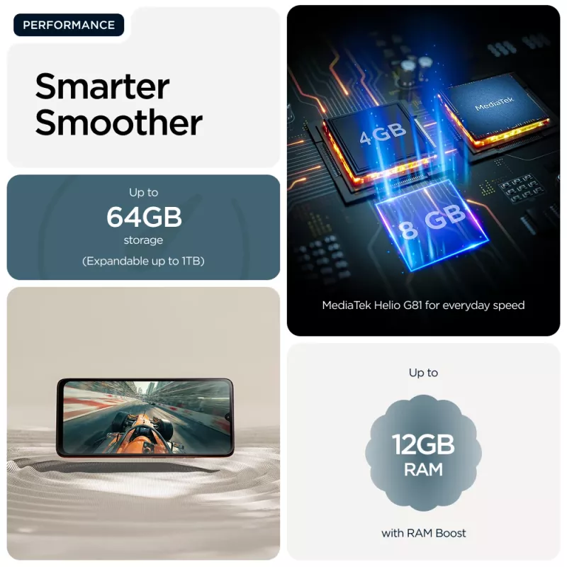 Motorola moto g06 17,5 cm (6,88 collu) Dual SIM Android 15 4G USB Type-C 4 GB 256 GB 5200 mAh Zils
