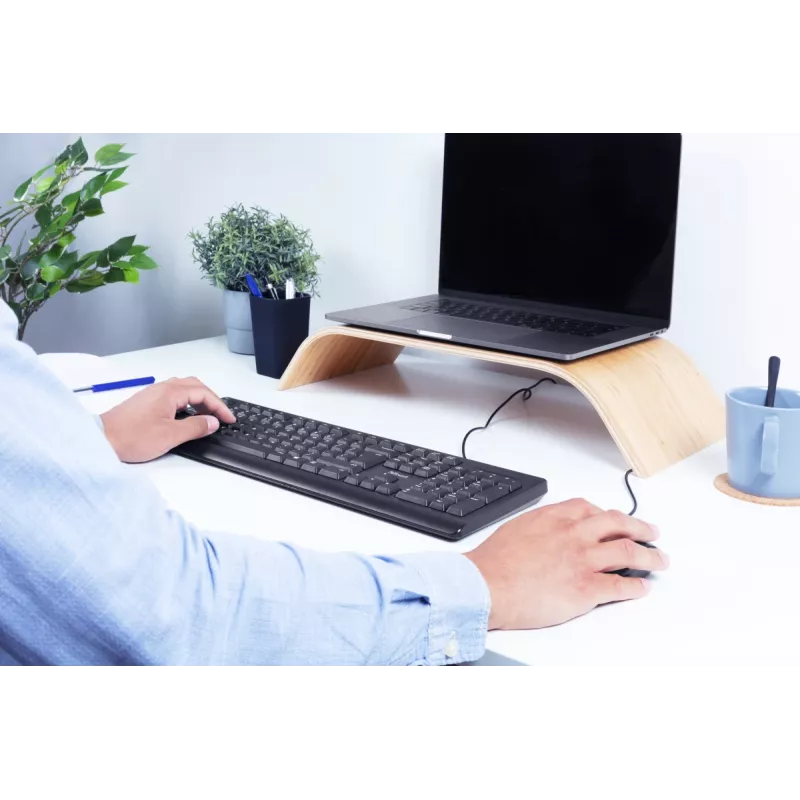 Trust Primo tastatūra Pele iekļauta Birojs USB Vācu Melna