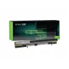 Baterija zaļa Cell LE88 priekš Lenovo IdeaPad S500 Flex 14 14D 15 15D