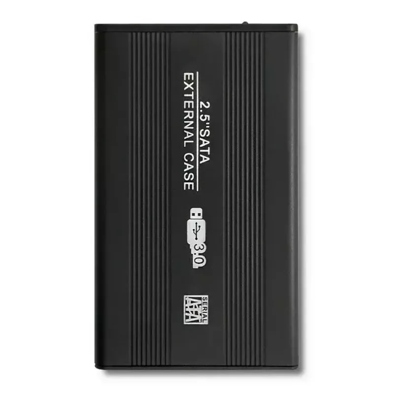 HDD/SSD korpuss QOLTEC 51861 2,5 collu SATA3 diskiem, USB 3.0, melns