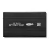 HDD/SSD korpuss QOLTEC 51861 2,5 collu SATA3 diskiem, USB 3.0, melns