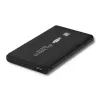HDD/SSD korpuss QOLTEC 51861 2,5 collu SATA3 diskiem, USB 3.0, melns