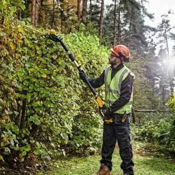Elektriskais dzīvžoga trimeris ar pagarinājumu DeWALT DCMPH566N-XJ