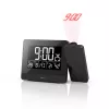 Hama Plus Charge digitālais modinātājpulkstenis melns