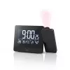 Hama Plus Charge digitālais modinātājpulkstenis melns