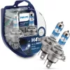 Philips RacingVision GT200 12342RGTS2 Augsta veiktspēja, 60 W, 12 V, H4, halogēna, 3600 K, 2 gab.
